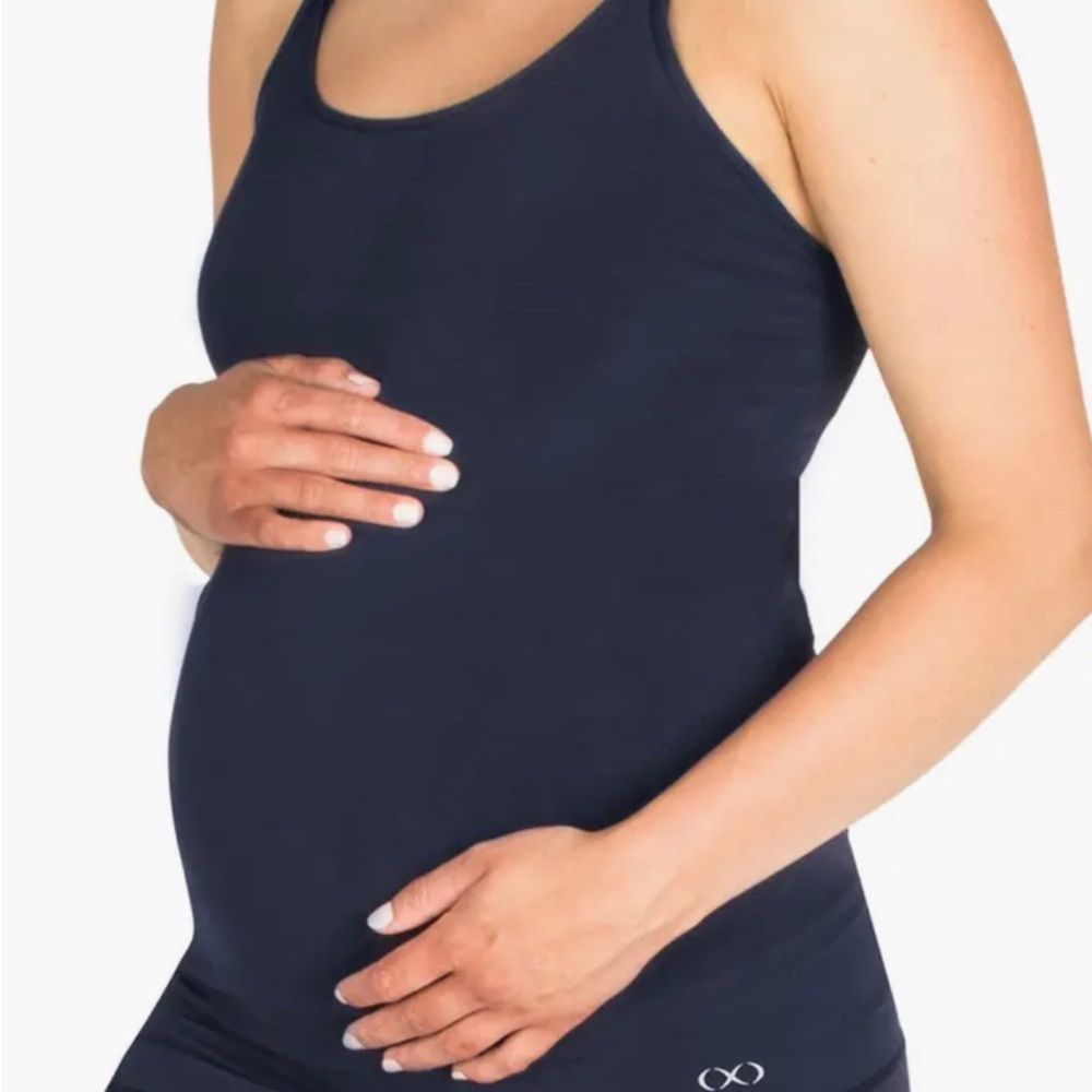 Modern Eternity Seamless Maternity/Nursing Yoga Tank SZ M